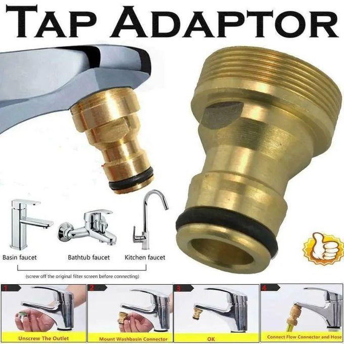 Kitchen Tap Adapter Joiner Universal Tap To Garden Hose Pipe Connector Mixer
