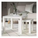 LASA Modern Side Table - Compact Coffee Table & Bedside Unit for Any Room