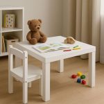 LASA Modern Side Table - Compact Coffee Table & Bedside Unit for Any Room