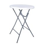 LASA PORTABLE HIGH-TOP FOLDING COCKTAIL TABLE
