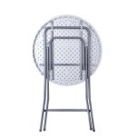 LASA PORTABLE HIGH-TOP FOLDING COCKTAIL TABLE