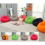 Lazy Sofa Adjustable Floor Chair Recliner with Back Support for Living Room Bedroom Balcony Gaming and Reading Comfort