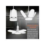 LED Garage Light AC 85-265V 60W Deformable Folding