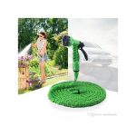 Magic Multi-functional Expandable Flexible Garden Hose Pipe & Spray NOOZLE (Green)