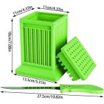 Meat Skewer Kit, 49 Holes PP Kitchen Kebab Box, Ease to Experience Barbecue