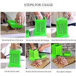 Meat Skewer Kit, 49 Holes PP Kitchen Kebab Box, Ease to Experience Barbecue