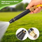 Multi-function High Pressure Garden Spray Nozzle Adjustable Manual Hose Nozzle Sprinkler Gardening Tool For Flower Grass Sprinkling Car Wash