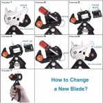 Mythco Professional Garden Tree Grafting & Pruning Tool Kit - 2-in-1 Pruner Shears with 3 Replaceable Blades for Fruit Tree Grafting and Plant Cutting