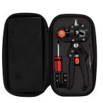 Mythco Professional Garden Tree Grafting & Pruning Tool Kit - 2-in-1 Pruner Shears with 3 Replaceable Blades for Fruit Tree Grafting and Plant Cutting
