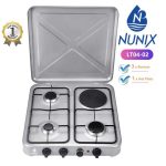 Nunix High quality 3 +1 Electric and gas table top cooker