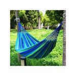 Outdoor Camping Hiking Garden Hammock Hanging Bed Stripes