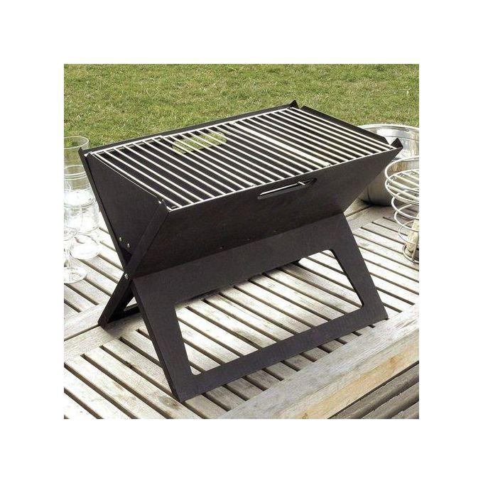 Portable Charcoal Grill, Portable Tabletop BBQ for Outdoor Cooking ,Compact Folding Grill for Camping, Hiking, Picnics & Travel