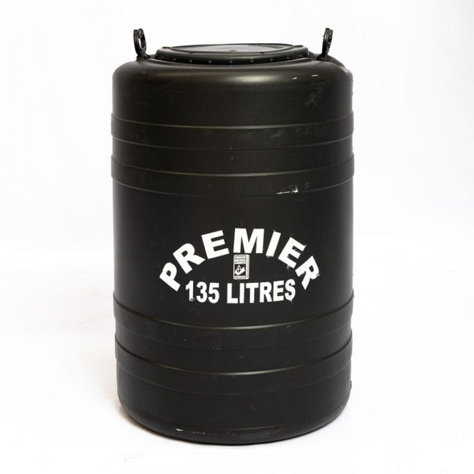 Premier Water Storage Drum Or Barrel 135L- Black