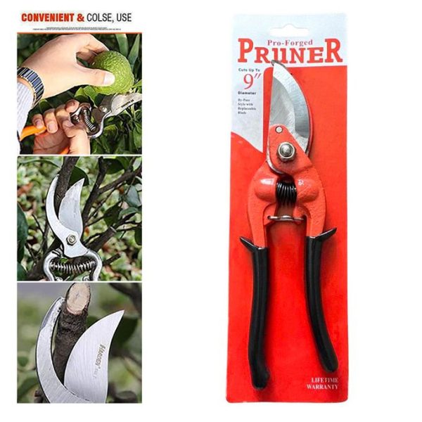 Pro-Forged 9" Pruning Shear With Replaceable Blade