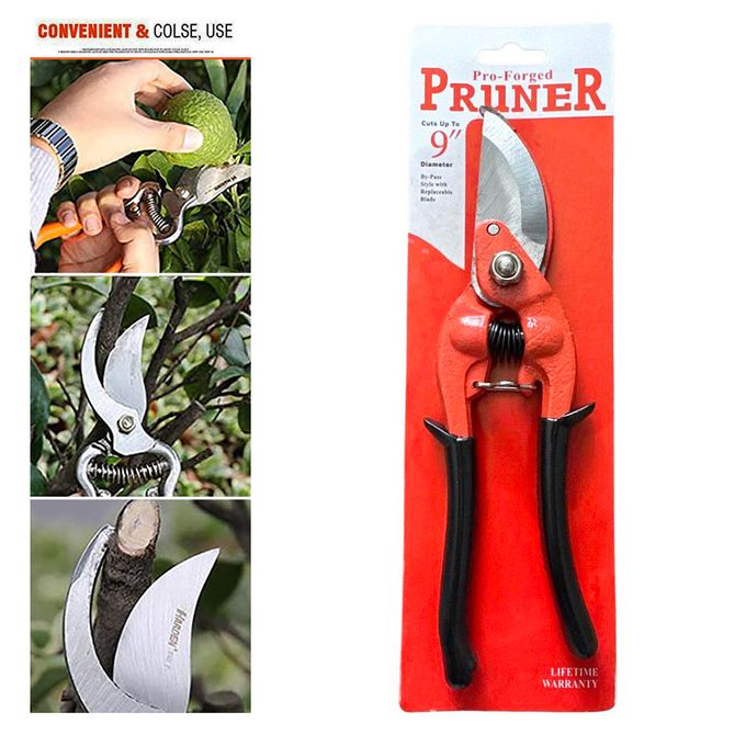 Pro-Forged 9" Pruning Shear With Replaceable Blade