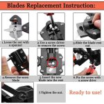 Professional Grafting Tool Kit with Grafting Tape and Replaceable Blades