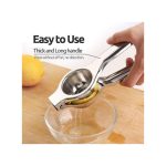 PureLiving Stainless Steel Squeezer Bowl Lemon Squeezer