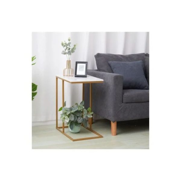 SASHA WOODEN SIDE TABLE/LAPTOP STAND