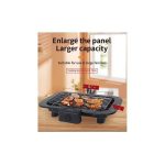 Sokany Electric Barbeque Grill, 2200W, Indoor and Outdoor, Thermostat Control, Overheat Protection, Portable, Smoke-Free,