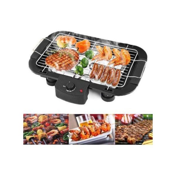 Sokany Electric Smokeless Electric Barbeque Grill, 2200W, Indoor and Outdoor, Thermostat Control, Overheat Protection, Portable,