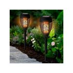 Solar Torch Light Outdoor Flickering Flame Dancing Lights