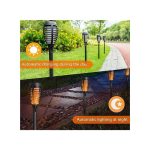 Solar Torch Light Outdoor Flickering Flame Dancing Lights