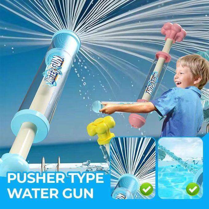 Spray Water Pull-Back Water Gun Outdoor Splash Games for Pool Lawn Activities Kids Summer Interactive Water Spray Toys