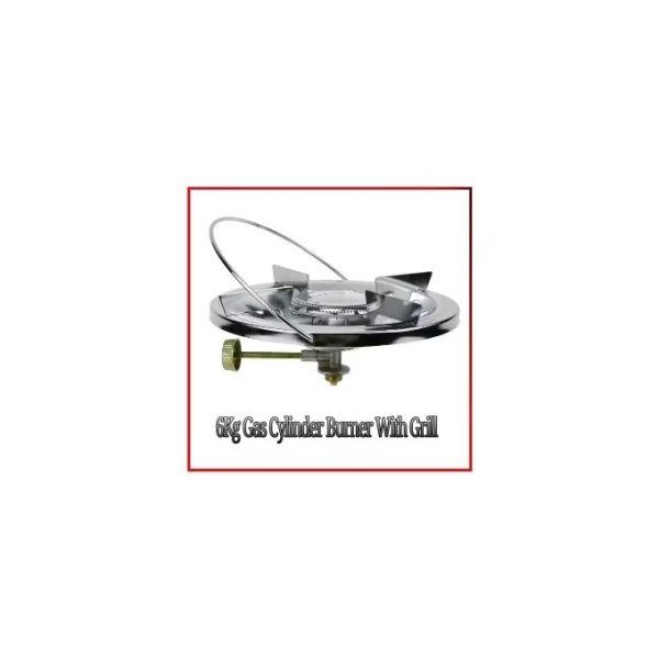 Universal & Compatible Gas Burner With Grill For 3kg And 6kg Cylinder